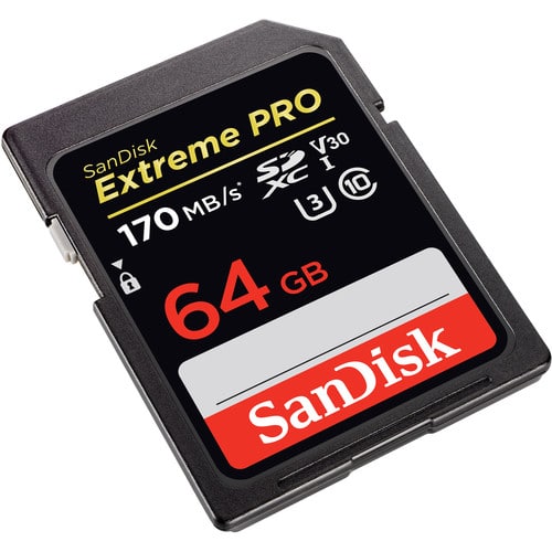 SanDisk 32GB Camera Card Extreme PRO MicroSDXC UHS-I 170MB/s