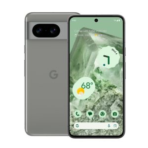 Google Pixel 8 Pro smartphone with advanced features including 12 GB RAM, triple camera setup, 6.7-inch LTPO OLED display, and Google Tensor G2 processor. Available in Porcelain color, powered by Android 14 OS.
